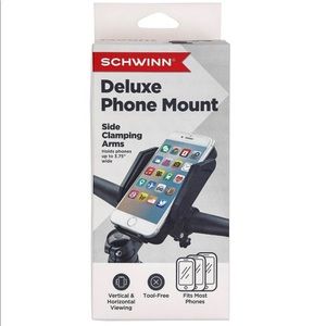 Schwinn - Side Clamp Smartphone Mount Phone Mount